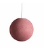 Cotton Ball Lights enkelvoudige hanglamp roze - Dirty Rose