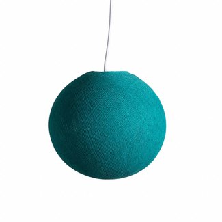 COTTON BALL LIGHTS Hanging Lamp - Heavy Aqua