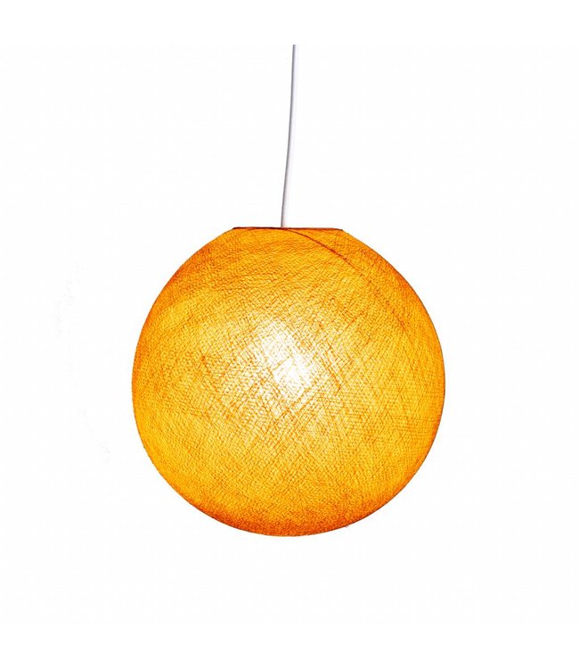 Cotton Ball Lights enkelvoudige hanglamp geel - Mustard