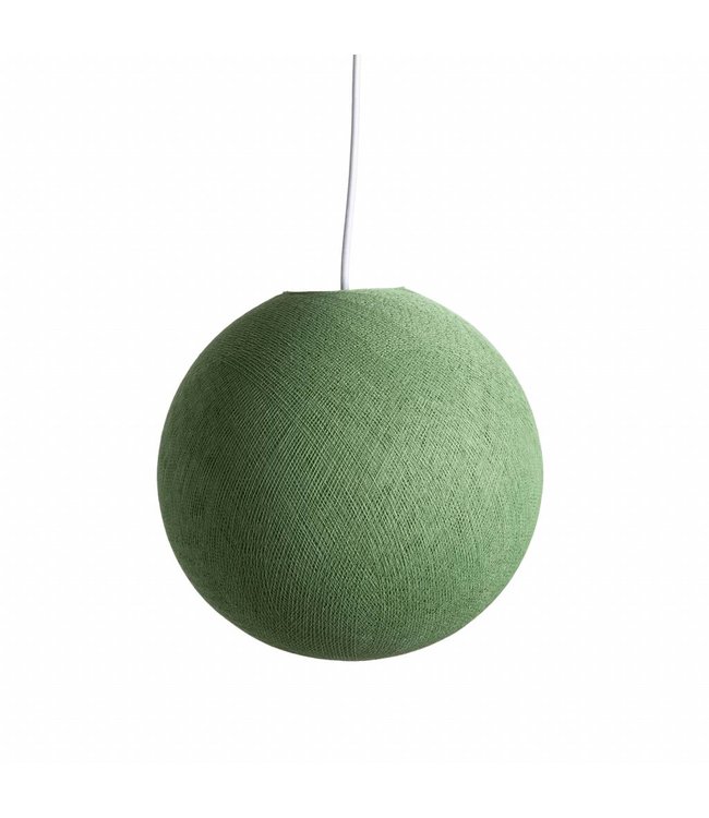 Cotton Ball Lights enkelvoudige hanglamp groen - Sage Green
