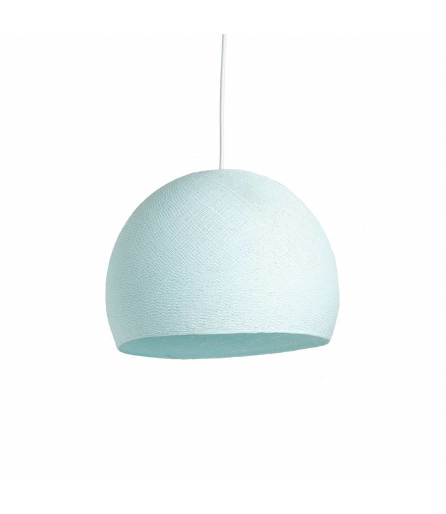 Cotton Ball Lights driekwart hanglamp licht blauw - Light Aqua