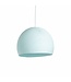 Cotton Ball Lights Hanging Lamp Three Quarter - Light Aqua