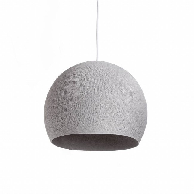 Cotton Ball Lights driekwart hanglamp grijs - Stone
