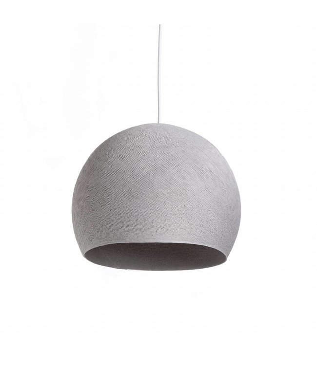Cotton Ball Lights driekwart hanglamp grijs - Stone