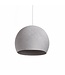 Cotton Ball Lights Hanging Lamp Three Quarter - Stone