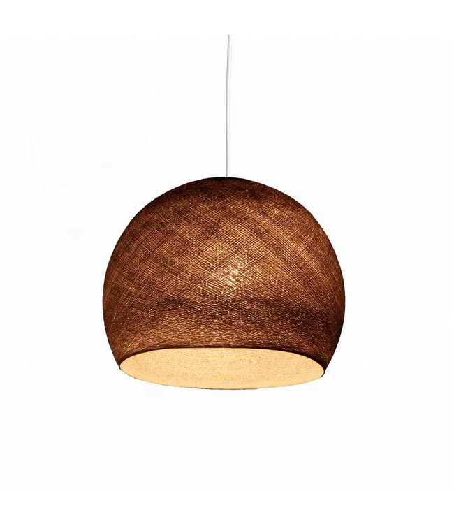 Cotton Ball Lights driekwart hanglamp grijs - Stone