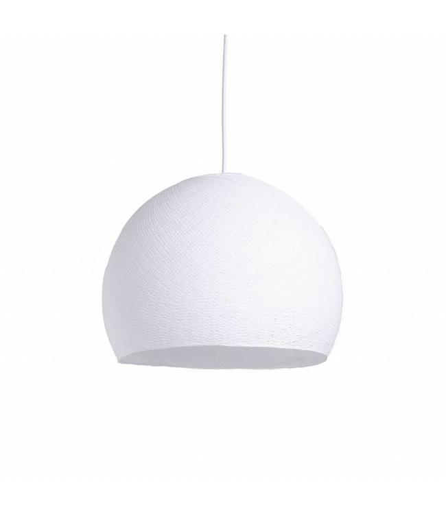 Cotton Ball Lights driekwart hanglamp wit - White