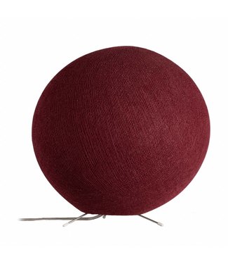 Cotton Ball Lights Standing Lamp - Dark Red