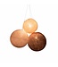Drievoudige hanglamp 1 punt - Blushy Greys