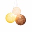 Triple Hanging Lamp 1 point - Natural Colors