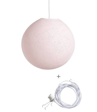 COTTON BALL LIGHTS Cord Lamp - Light Pink