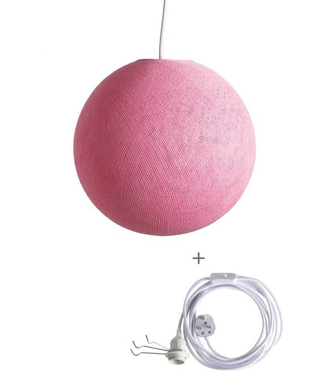 Cotton Ball Lights wandering hanglamp roze - Soft Pink