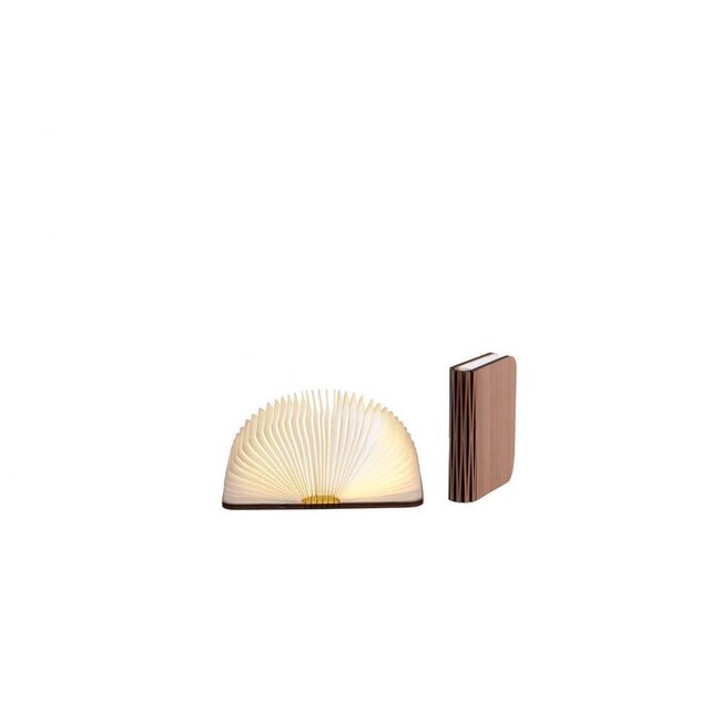 Book Lamp Walnut Brown