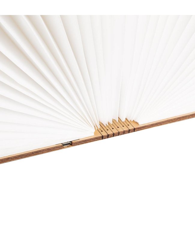 Cotton Ball Lights boek lamp bruin - Esdoorn bruin book lamp