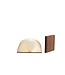 Cotton Ball Lights boek lamp bruin - Walnoot bruin book lamp