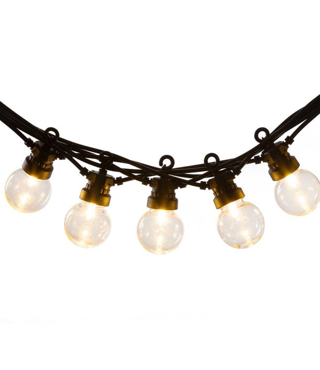 Outdoor Patio Lights Starter Kit Cotton Ball Lights