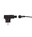 Ledr buiten feestverlichting zwart - 10 LED lampen  (5 m) & stekker (3 m) - Regular Patio Lights
