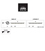 Ledr buiten feestverlichting zwart - 10 LED lampen  (5 m) & stekker (3 m) - Regular Patio Lights