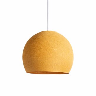 COTTON BALL LIGHTS Hängelampe Drei Vierteln - Mustard