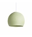 Cotton Ball Lights Hanging Lamp Three Quarter - Powder Green