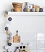 Cotton Ball Lights Regular lichtslinger - grijs en beige - Sand/Grey
