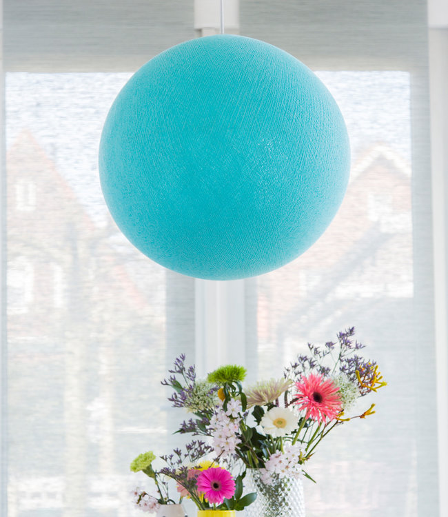 Cotton Ball Lights enkelvoudige hanglamp blauw - Aqua