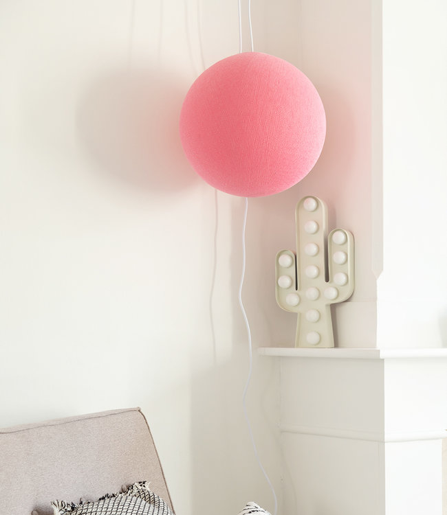 Hanging Lamp - Soft Pink