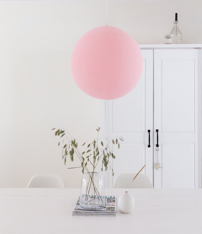 Cotton Ball Lights enkelvoudige hanglamp roze - Light Pink
