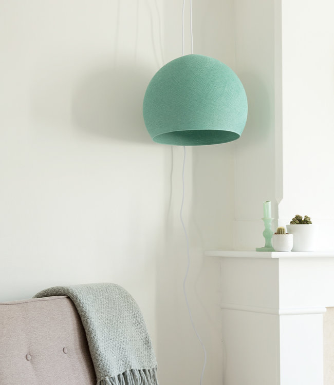 Cotton Ball Lights driekwart hanglamp groen - Sea Green