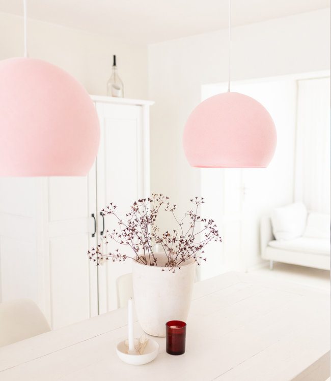 Cotton Ball Lights driekwart hanglamp roze - Light Pink