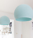 Hanging Lamp Three Quarter - Light Aqua
