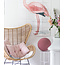 Cotton Ball Lights staande lamp roze - Dirty Rose