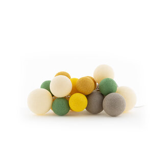 COTTON BALL LIGHTS Premium Lichterkette - Summer Night