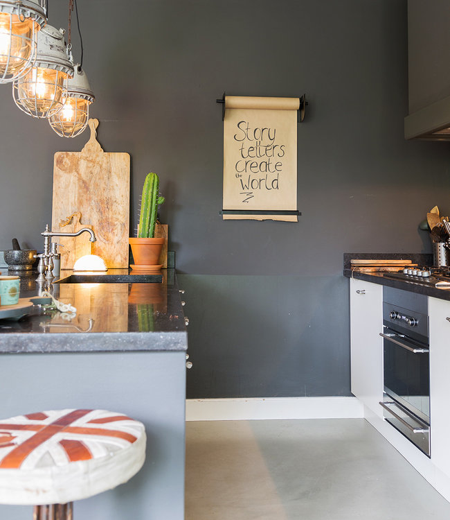 Kraftpapier Roller - Schwarz