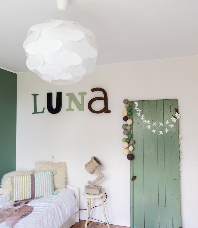 Inspiratie | Kinderkamer | Premium Urban Green Lichtslinger