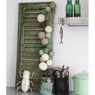 Cotton Ball Lights Inspiration | Küche | Premium Urban Greens String Light