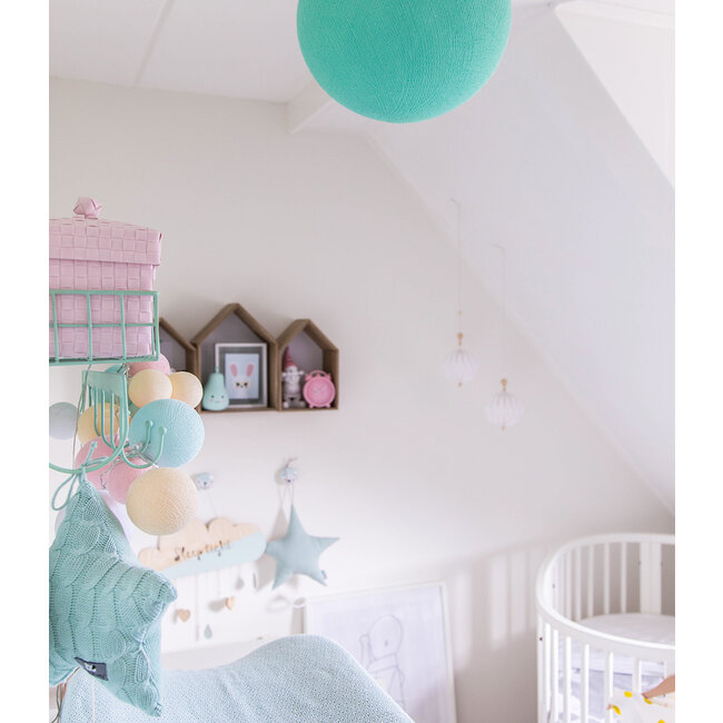 Inspiration | Kids Room | Aqua Hanging Lamp