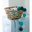 Cotton Ball Lights Inspiration | Kitchen | Regular Aqua String Light