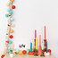 COTTON BALL LIGHTS Inspiratie | Woonkamer | Regular Sunset lichtslinger 2