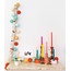 COTTON BALL LIGHTS Inspiratie | Woonkamer | Regular Sunset lichtslinger 2