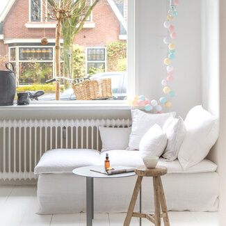 COTTON BALL LIGHTS Inspiratie | Woonkamer | Regular Pastel Lichtslinger