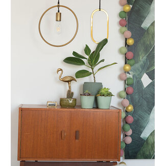 Cotton Ball Lights Inspiration | Living Room | Mix & Match String Light 4