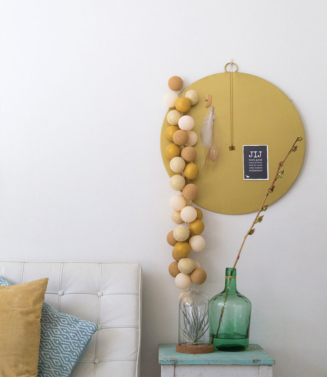 Inspiration | Wohnzimmer | Sparkling Gold Mix String Light