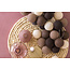 Cotton Ball Lights Inspiration | Wohnzimmer | Regular Brown String Light