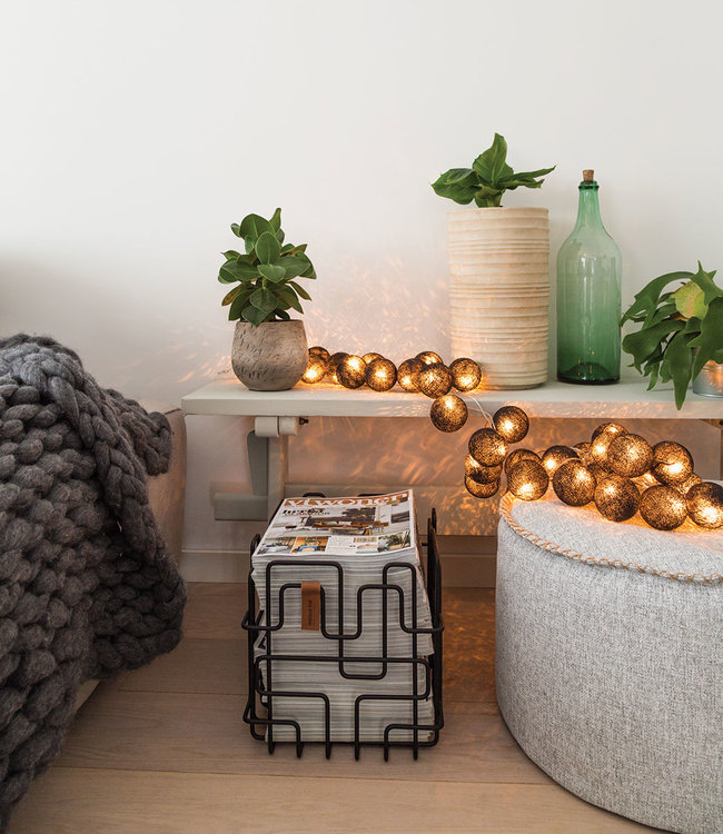 Inspiration | Wohnzimmer | Regular Black String Light