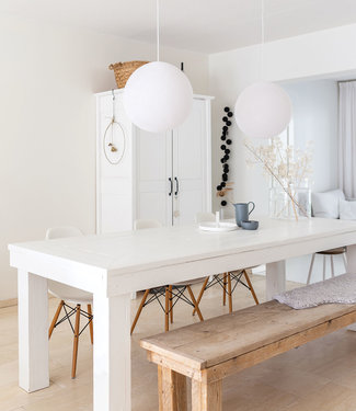 COTTON BALL LIGHTS Inspiratie | Woonkamer | White Hanglamp