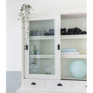 Cotton Ball Lights Inspiration | Living Room | Light Aqua Standing Lamp Black String Light