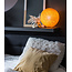 Cotton Ball Lights Inspiration | Bedroom | Mustard Standing Lamp