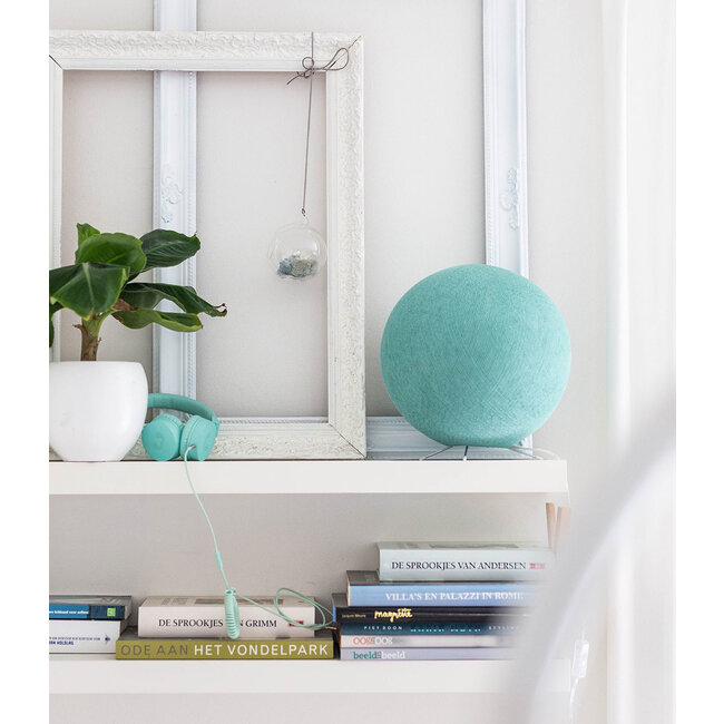 Inspiration | Bedroom |  Sea Green Standing Lamp