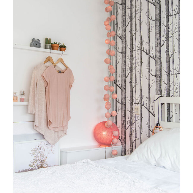 Inspiration | Wohnzimmer | Mix & Match Pale Pink Standing Lamp Dirty Rose